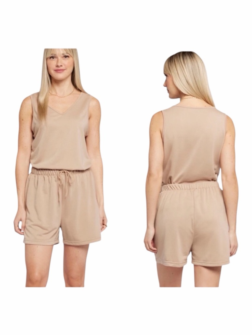NYDJ French Terry Lounge Set in Taupe L/XL